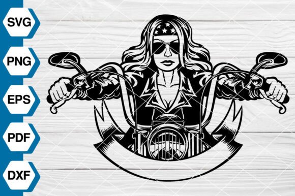 Biker Girl SVG EP645 Review