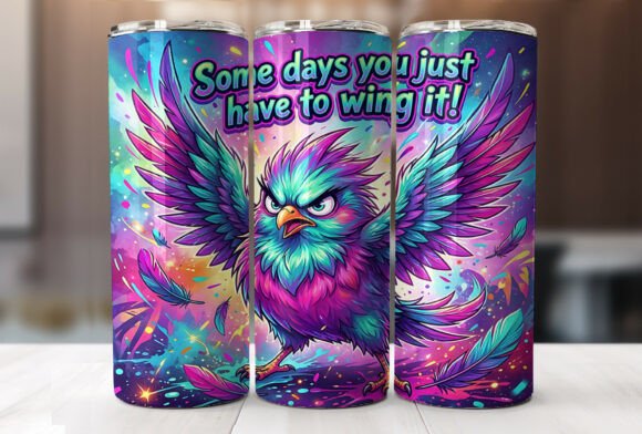 Birds Funny 20oz Tumbler PNG Sublimation Review