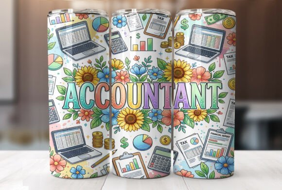 Botanical Accountant 20oz Tumbler Wrap Review