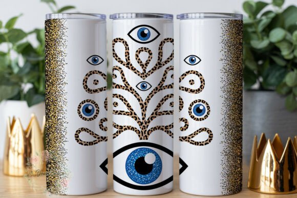 Evil Eye Leopard Glitter 20oz Tumbler Review