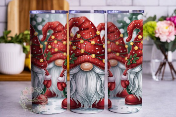 Festive Gnome Lights Tumbler Wrap Review