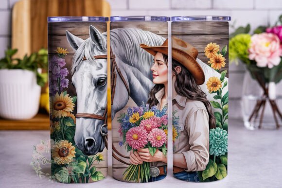 Horse Girl Floral Country 20oz Tumbler Review