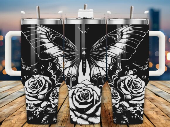 Large Butterfly Rose 40oz Tumbler Review