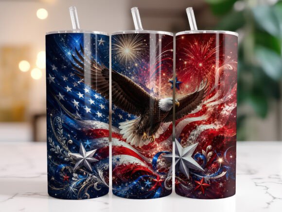 Patriotic Eagle American Flag Tumbler Review