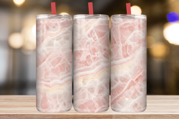 Soft Pink Marble 20oz Skinny Tumbler Wrap Review
