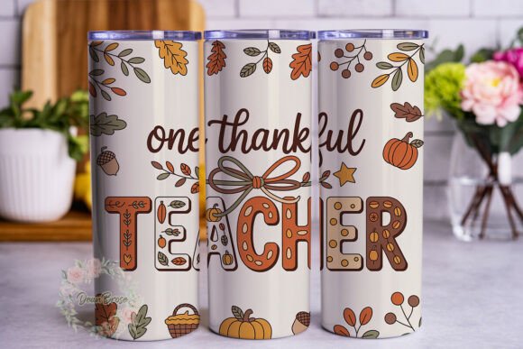 Thankful Teacher Autumn Tumbler Wrap Review