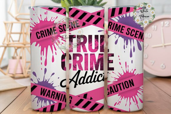 True Crime Addict 20oz Tumbler Wrap Review