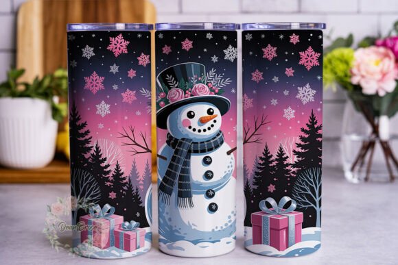 Winter Snowman Wonderland 20oz Tumbler Review